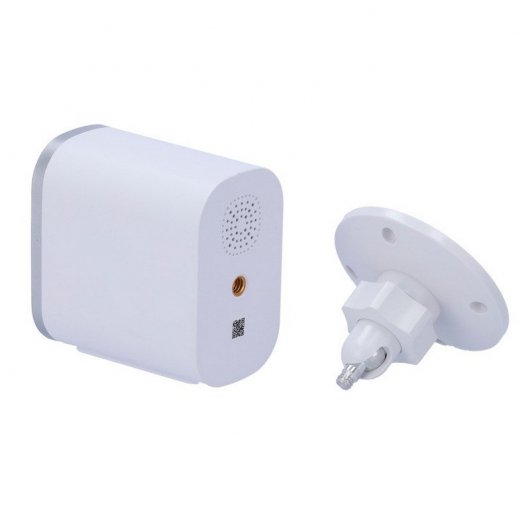 Nivian Caméra de Surveillance WiFi FullHD avec Batterie 5200mAh Blanc