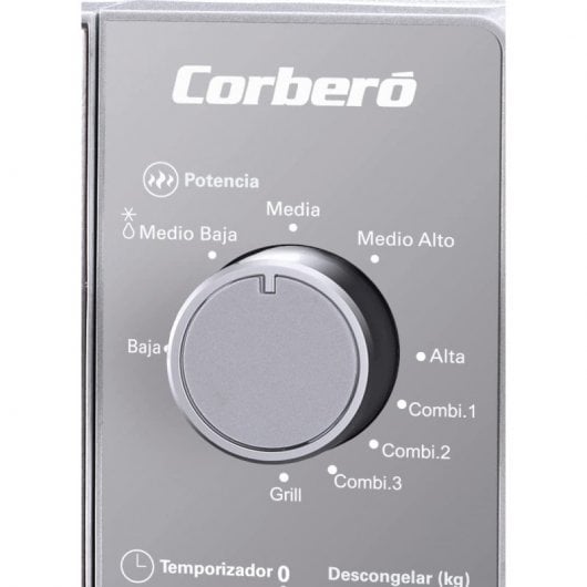 Corberó CMICM7020MIR Microondas con Grill 20L 700W Espejo