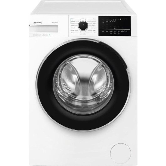 Lavadora Smeg WNP04SEAES Carga Frontal 10 Kg 1400 rpm A Blanca con Vapor y 15 Programas