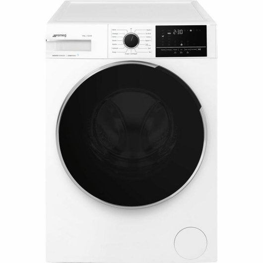 Lavadora Smeg WNP04SEAES Carga Frontal 10 Kg 1400 rpm A Blanca con Vapor y 15 Programas