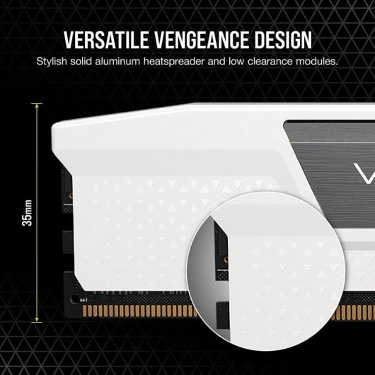 Corsair Vengeance DDR5 5200 MHz 32 GB 2 x 16 GB CL40 Weiß
