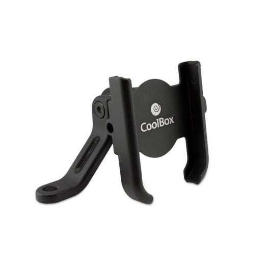 CoolBox Coolrider Soporte de Patinete/Bicicleta Giratorio para Smartphone Negro