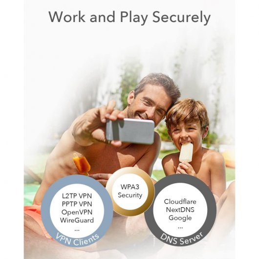 Cudy M1200 Lot de 3 systèmes Wi-Fi maillés double bande AC1200