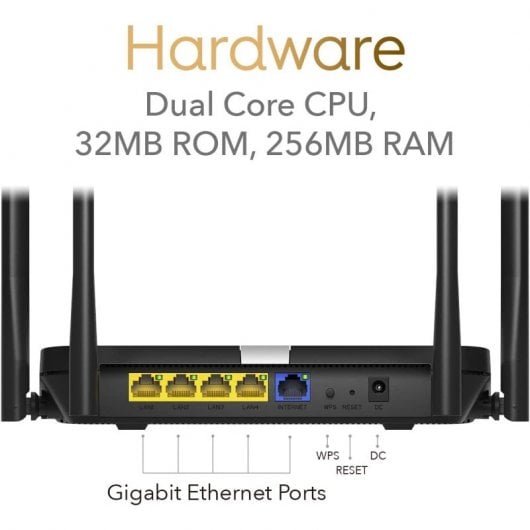 Cudy X6-AX1800 Router Dual Band Smart Wi-Fi 6