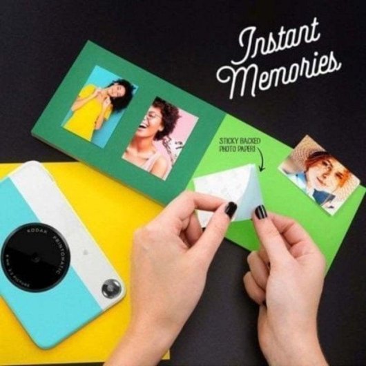 Kodak Printomatic Cámara Instantánea Negra