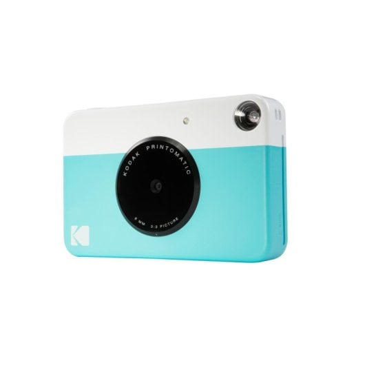 Câmara Digital Compacta Kodak Printomatic 10 MP 8mm f/2 Impressão Instantânea MicroSD Azul