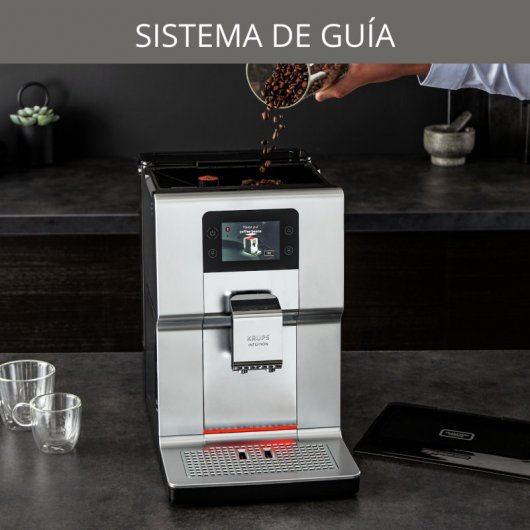 Krups Intuition Preference+ Cafetera Superautomática con Molinillo