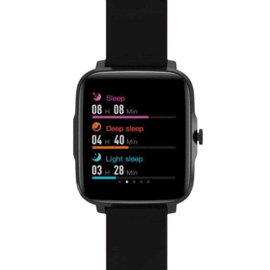 Prixton AT803T Bluetooth 1,54" Digital Schwarz IP68 Pulsuhr Schlafüberwachung Blutdruck