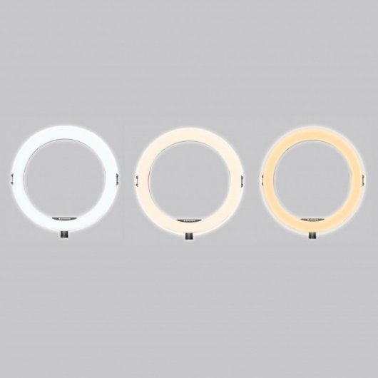 AgfaPhoto Realiview ARL11XL Aro de Luz LED con Trípode