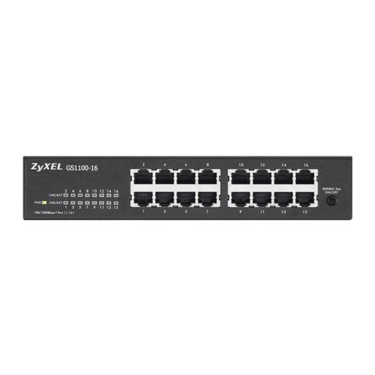 Switch Gigabit Ethernet Zyxel GS1100-16 16 Ports Unmanaged