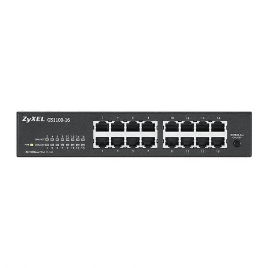 Commutateur Ethernet Gigabit 16 ports non configurable Zyxel GS1100-16