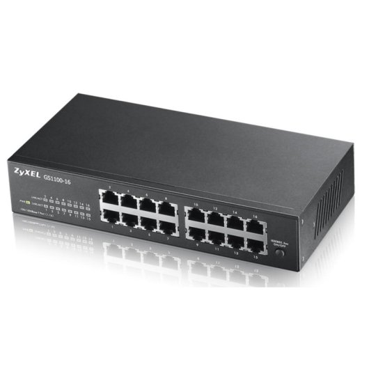 Switch Gigabit Ethernet Zyxel GS1100-16 16 Ports Unmanaged