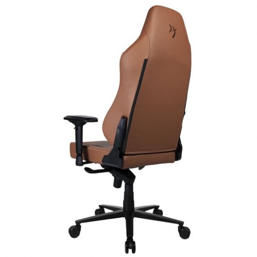 Arozzi Primo Full Premium Leather Silla Gaming Marrón