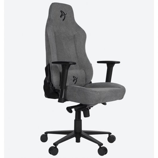 Arozzi Vernazza Soft Fabric Silla Gaming Ceniza