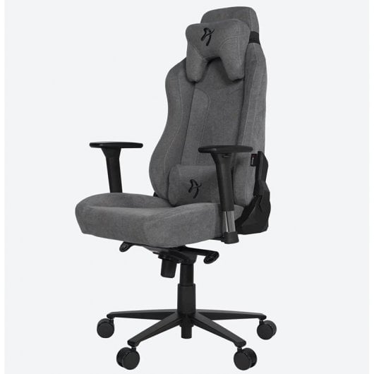 Arozzi Vernazza Soft Fabric Silla Gaming Ceniza