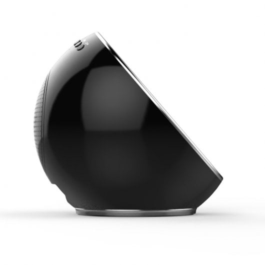NASA WSP1500BK Wetterstation mit Bluetooth-Lautsprecher, Schwarz