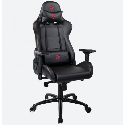 Arozzi Verona Signature PU Silla Gaming con Logo Dorado Negra