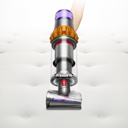 Aspirapolvere Dyson V15 Detect Absolute Cyclonic Scopa 660 W Nichel/Giallo
