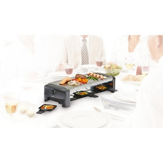 Princess 162830 Raclette 8 Stone Grill Party