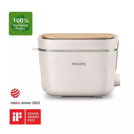 Philips Eco Conscious Edition HD2640/10 Tostadora 830W