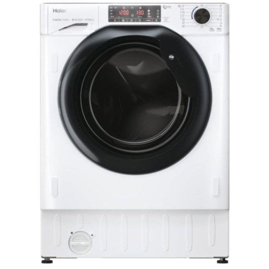 Máquina de Lavar Roupa Haier HWQ90B416FWB-S 9 kg 1600 rpm A Branco Vapor ABT Integrável
