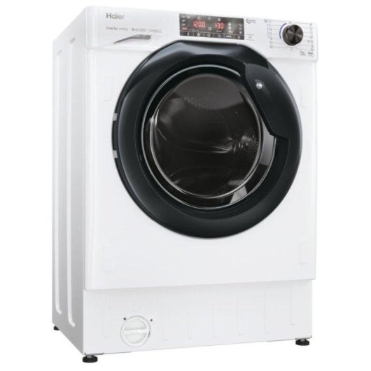 Máquina de Lavar Roupa Haier HWQ90B416FWB-S 9 kg 1600 rpm A Branco Vapor ABT Integrável