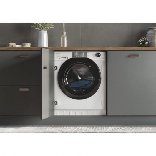 Haier HWQ90B416FWB-S Lavadora Carga Frontal Integrable 9Kg A