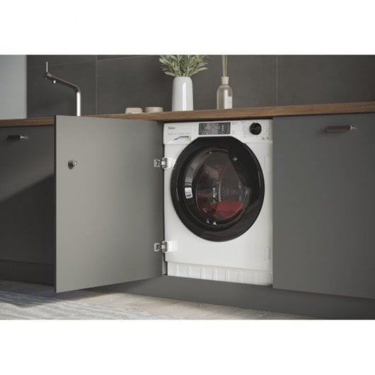 Haier HWQ90B416FWB-S Lavadora Carga Frontal Integrable 9Kg A