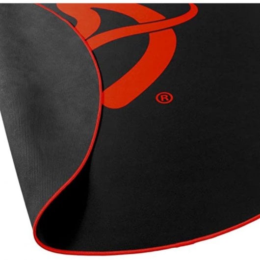 Arozzi Zona Gaming-Bodenmatte für Stühle, Schwarz/Rot