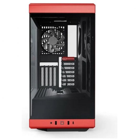 Hyte Y40 Verre Trempé USB 3.0 Rouge