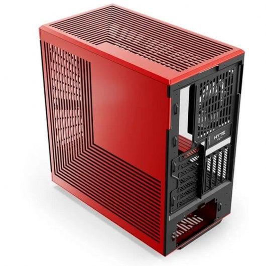 Hyte Y40 Vetro temperato USB 3.0 Rosso