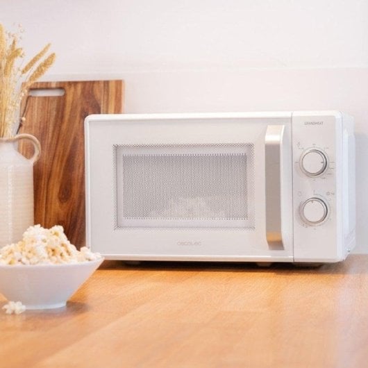 Microondas Cecotec Grandheat 3120 20 L 1050W con Grill Revestimiento Anti-Dirt iTech y Tecnología 3DWave