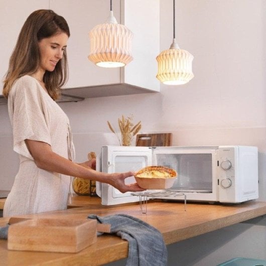 Microondas Cecotec Grandheat 3120 20 L 1050W con Grill Revestimiento Anti-Dirt iTech y Tecnología 3DWave