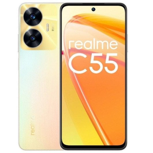 Realme C55 4G 8GB 256GB 6.72" Sunshower Dourado
