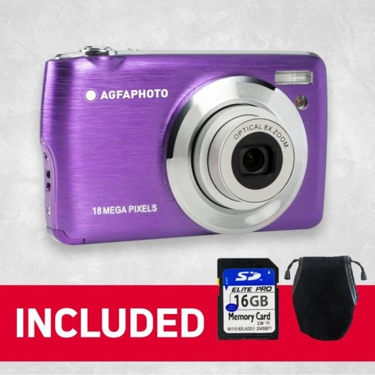 AgfaPhoto Compact DC8200 18MP Zoom x8 Violet