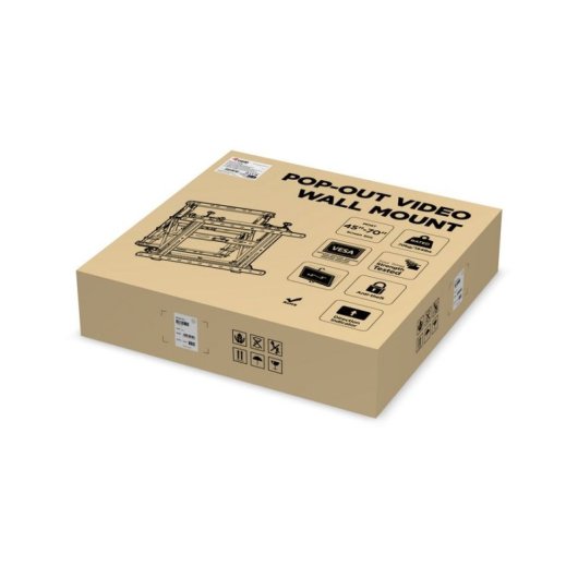 Equip Soporte de Pared Modular para TV 45"-70" VESA 600x400 Máx Push-in Pop-out hasta 70kg