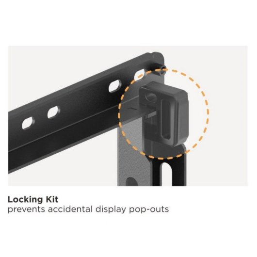 Equip Soporte de Pared Modular para TV 45"-70" VESA 600x400 Máx Push-in Pop-out hasta 70kg