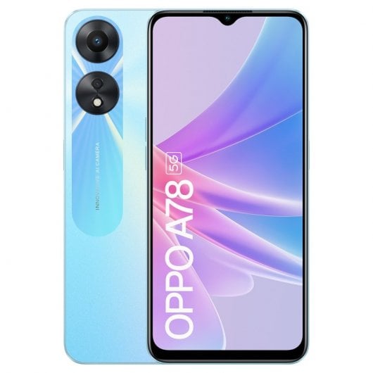 OPPO A78 5G 8/128GB Blu sbloccato + cavo USB 3.1 tipo C