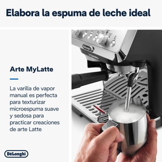 DeLonghi Specialista Arte EC9155.MB Cafetera Espresso Pump 15 Bares
