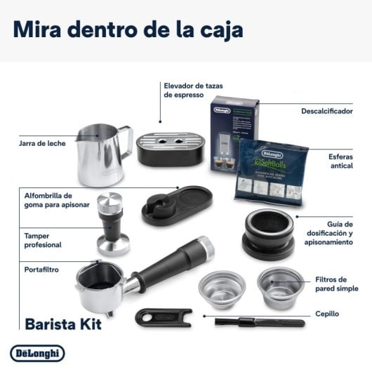 DeLonghi Specialista Arte EC9155.MB Cafetera Espresso Pump 15 Bares