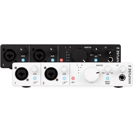 Arturia MiniFuse 2 Interfaz de Audio y MIDI USB Compacta Blanco
