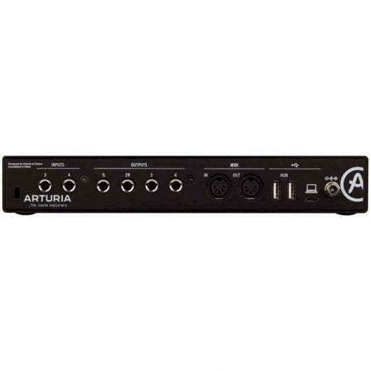 Arturia MiniFuse 4 Interfaz de Audio y MIDI USB Compacta Negra