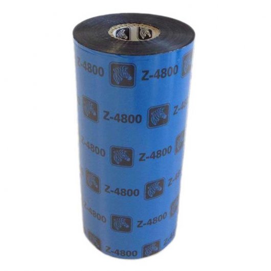 Zebra Resin 4800 Pack 12 Cintas de Transferencia Térmica para Impresora