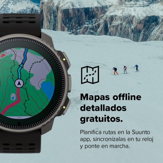 Suunto Vertical Reloj Smartwatch Titanium Solar Black