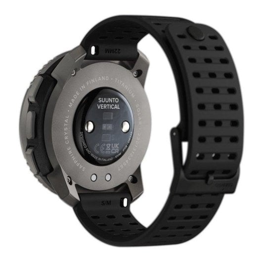 Suunto Vertical Titanium Solar GPS Bluetooth 49mm Écran Matrix Noir Taille M Autonomie Extrême