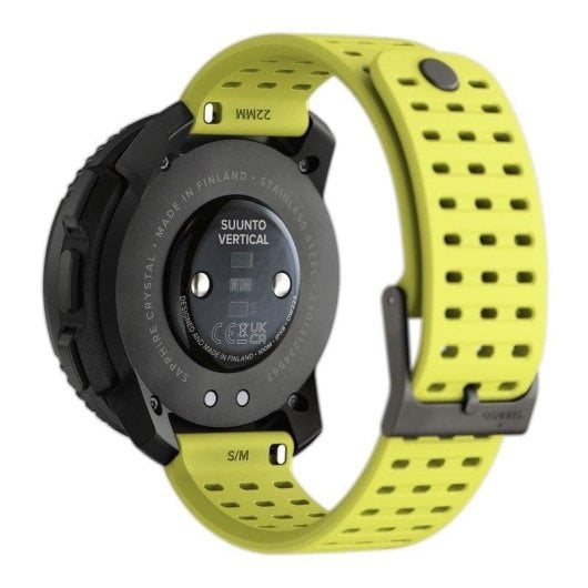 Suunto Vertical GPS Bluetooth 49mm Écran LCD Sapphire Noir Vert S/M Résistant 100m Pulsomètre SpO2