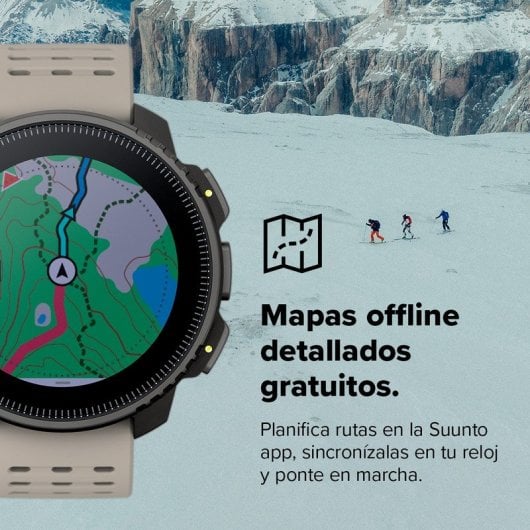 Montre intelligente verticale Suunto sable noir