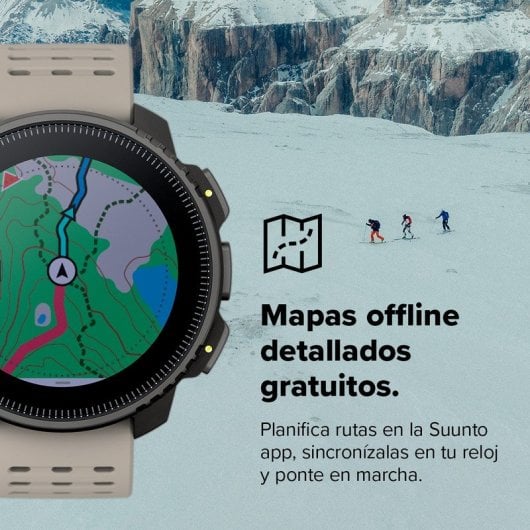 Smartwatch verticale Suunto nero sabbia