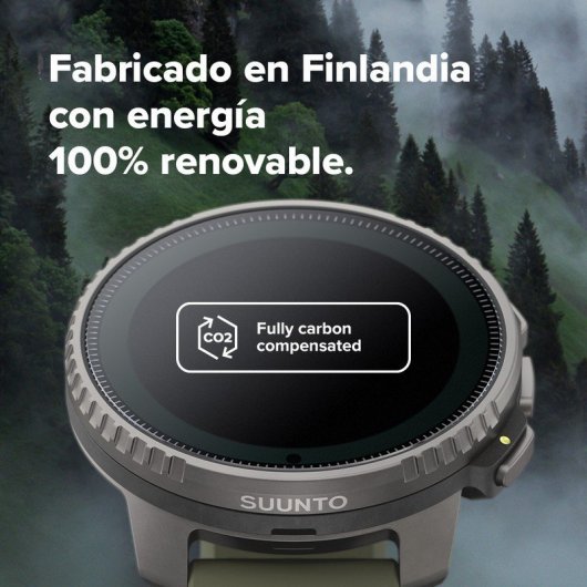 Montre intelligente verticale Suunto sable noir