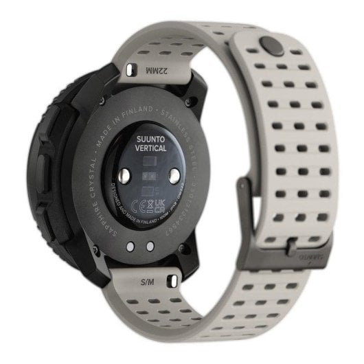 Suunto Vertical GPS Bluetooth 49mm Écran Matrix Noir/Sable S/M Résistante 100m Solar